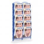 Nástenné plastové zásobníky na prospekty - 1x5 A4  - zobraziť veľký náhľad