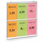 Stojan na letáky do výkladov