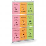 Stojan na letáky do výkladov