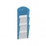 Nástenné plastové zásobníky na prospekty - 1x3 A5