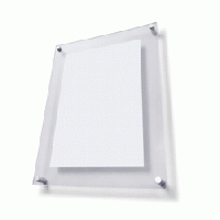 Nástenný panel s odsadením od steny 25 mm, formát 100 x 100 mm