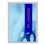 Plagátové klip rámy formát A4, vodeodolné