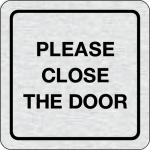 Please close the door