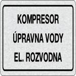 Kompresor, úpravda vody, el.rozvodna