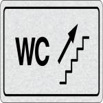 WC doprava po schodoch hore