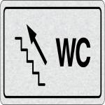 WC doprava po schodoch hore